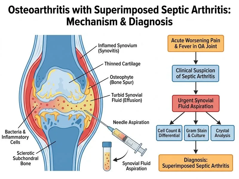 Osteoarthritis diagram