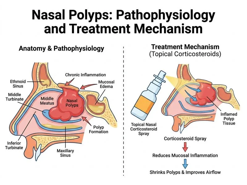 Nasal Polyps diagram