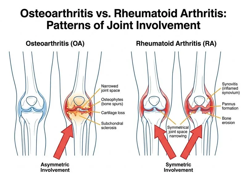Osteoarthritis diagram
