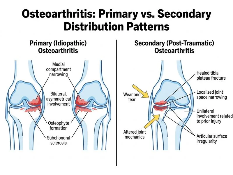 Osteoarthritis diagram