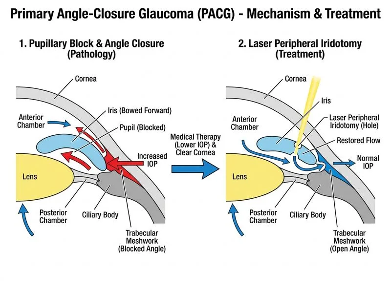 Primary Angle-Closure Glaucoma diagram