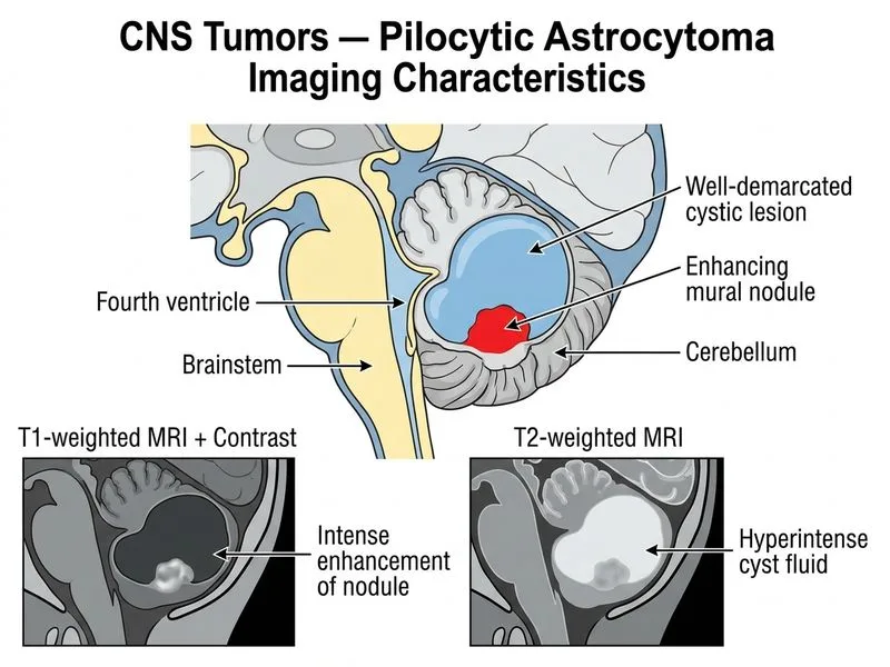 CNS Tumors — Specific Entities and Imaging diagram