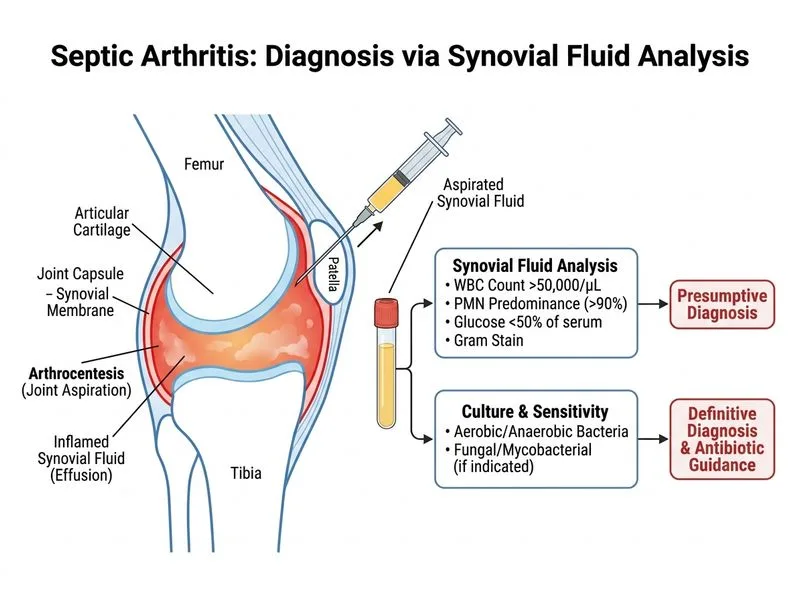 Septic Arthritis diagram