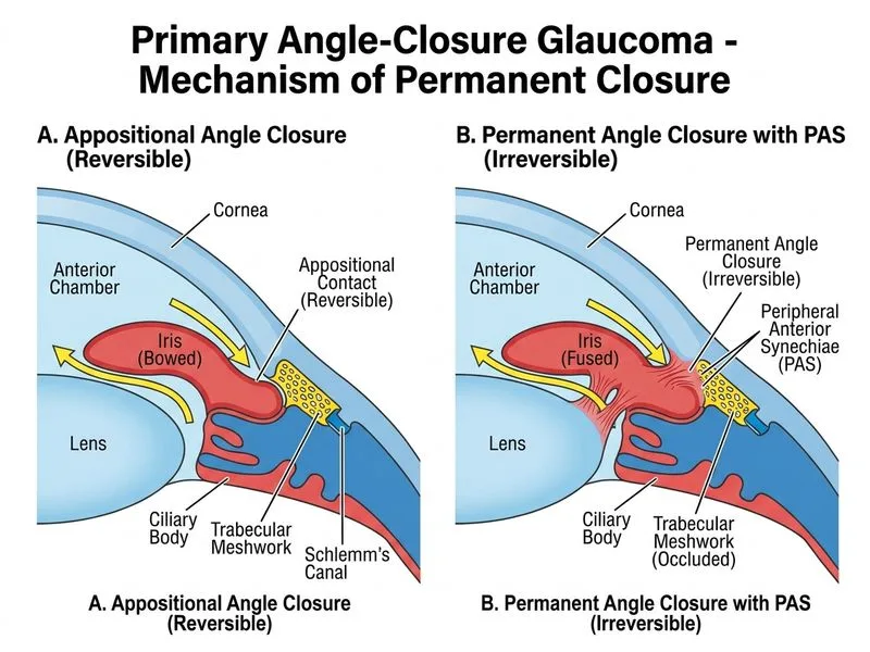 Primary Angle-Closure Glaucoma diagram