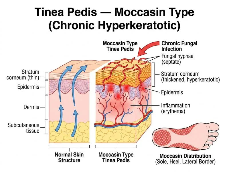 Tinea — Site-Specific Variants diagram