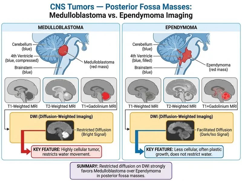 CNS Tumors — Specific Entities and Imaging diagram