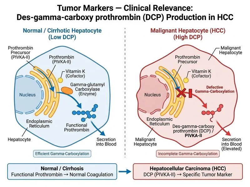 Tumor Markers — Clinical Relevance diagram