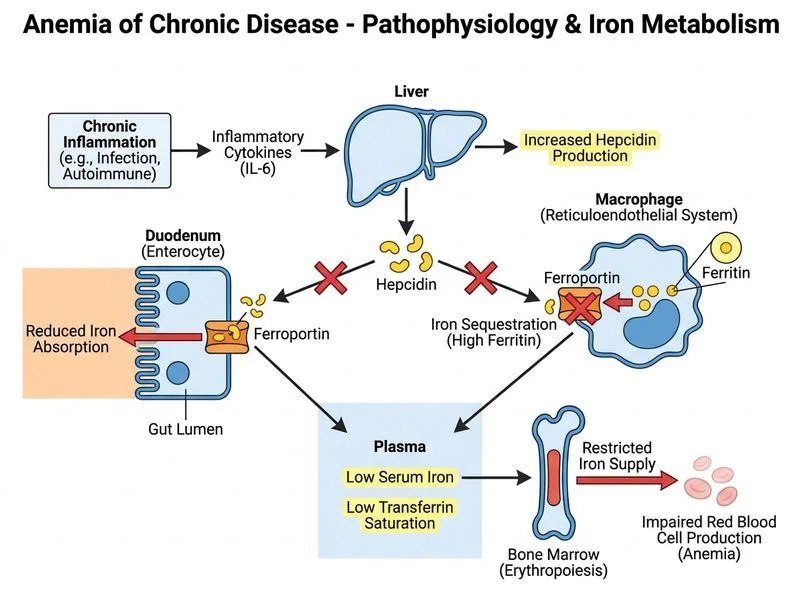 Anemia Workup diagram