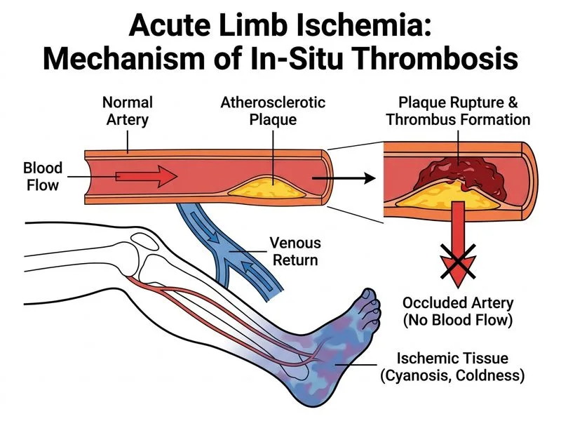 Acute Limb Ischemia diagram