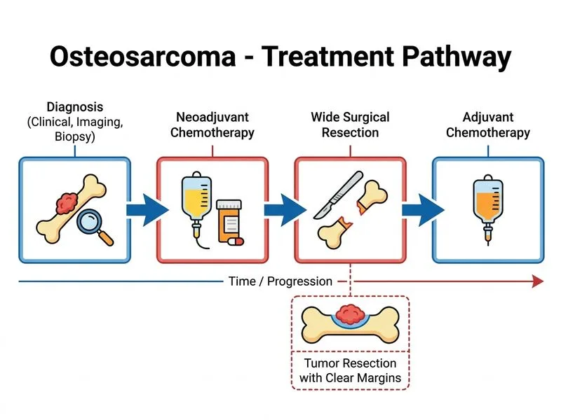 Osteosarcoma diagram