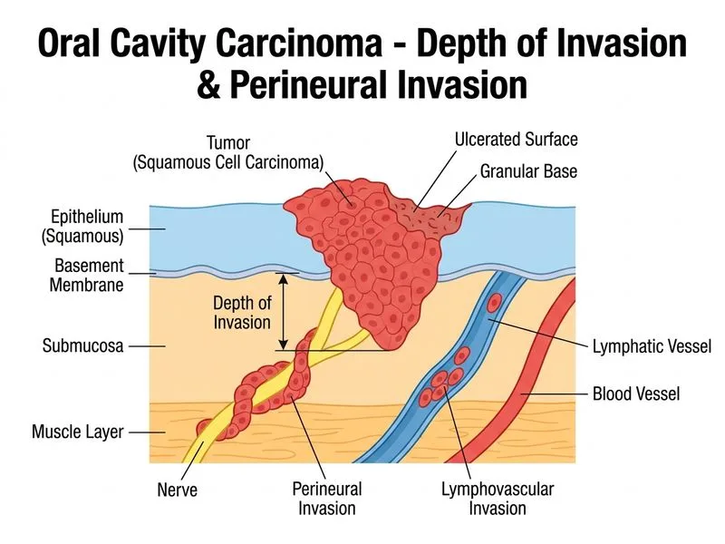 Oral Cavity Carcinoma diagram