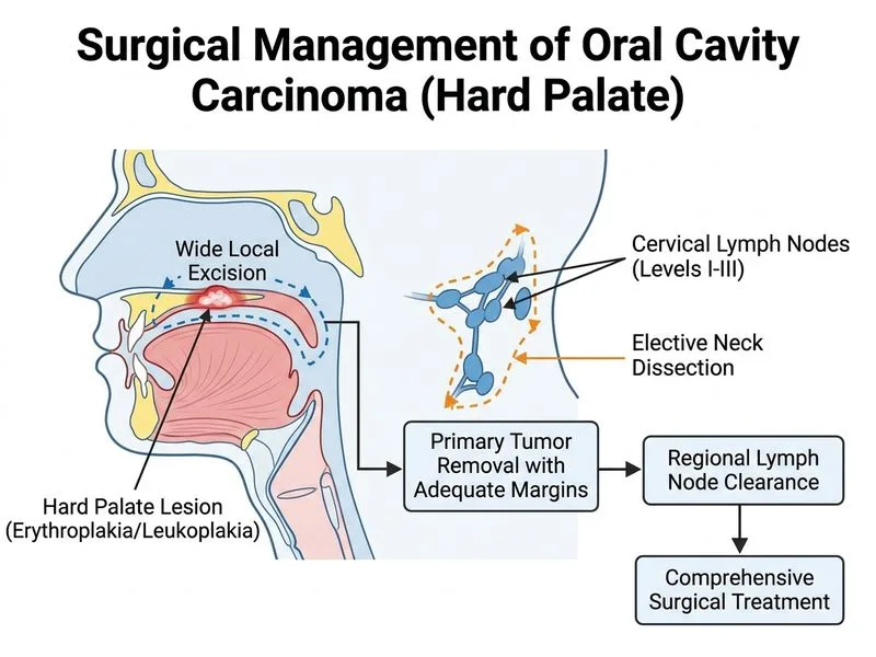 Oral Cavity Carcinoma diagram