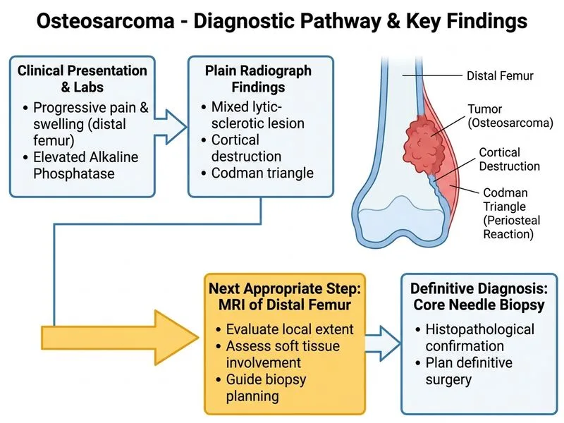 Osteosarcoma diagram