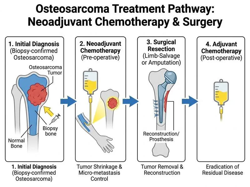 Osteosarcoma diagram