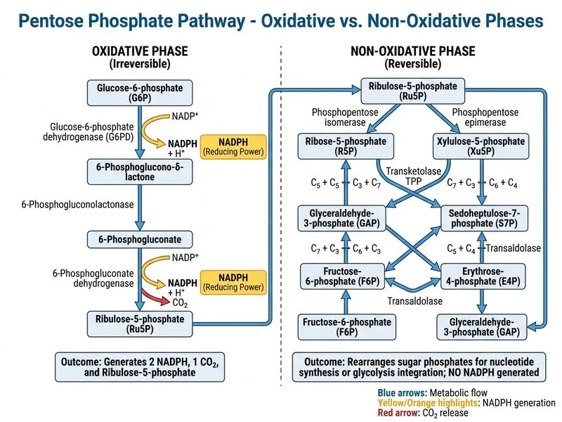 Pentose Phosphate Pathway diagram
