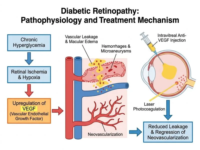 Diabetic Retinopathy diagram