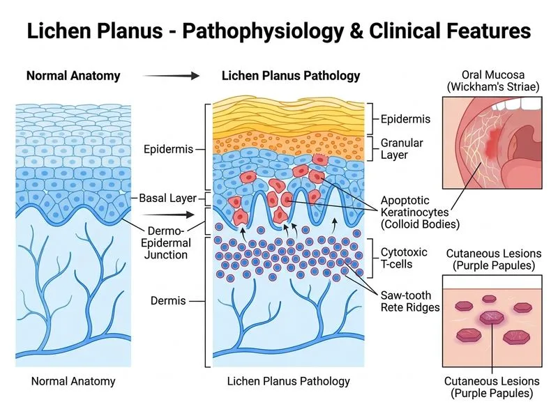 Lichen Planus diagram