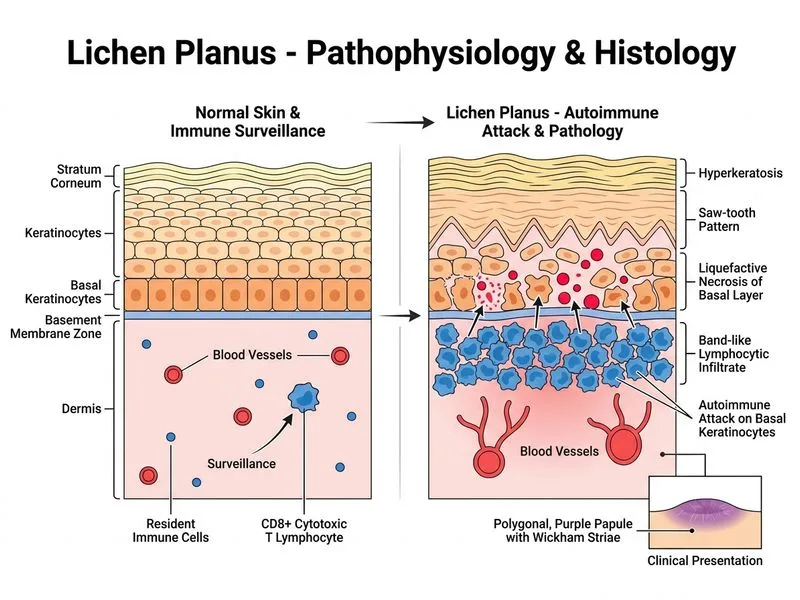Lichen Planus diagram