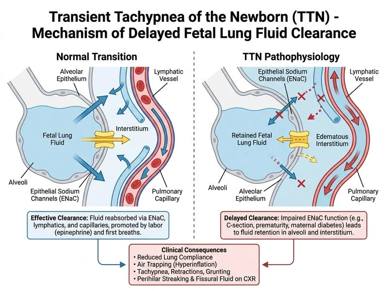 Respiratory Distress Syndrome diagram