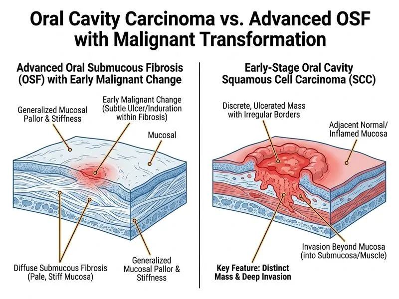 Oral Cavity Carcinoma diagram