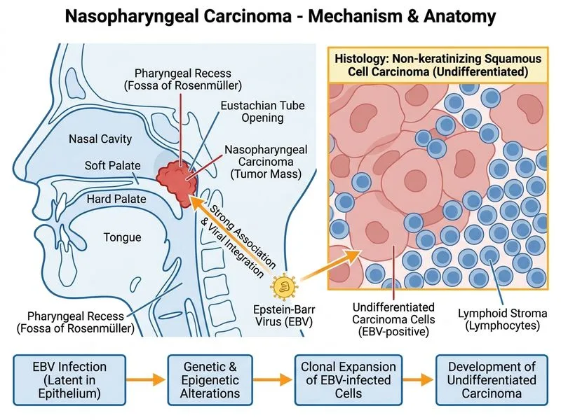 Nasopharyngeal Carcinoma diagram