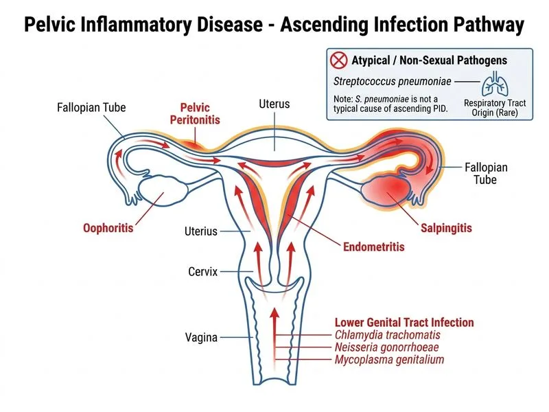 Pelvic Inflammatory Disease diagram