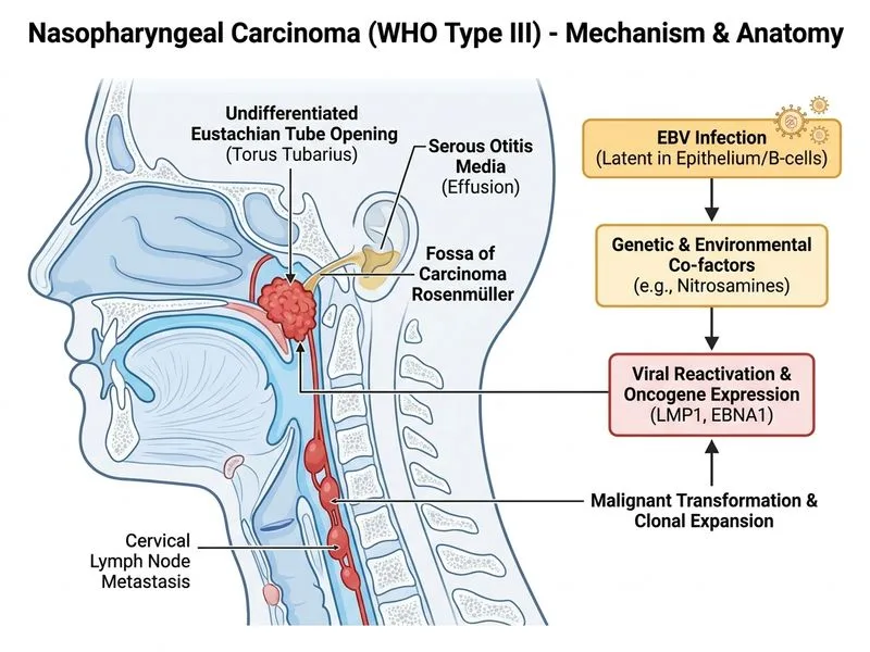Nasopharyngeal Carcinoma diagram