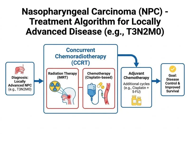 Nasopharyngeal Carcinoma diagram