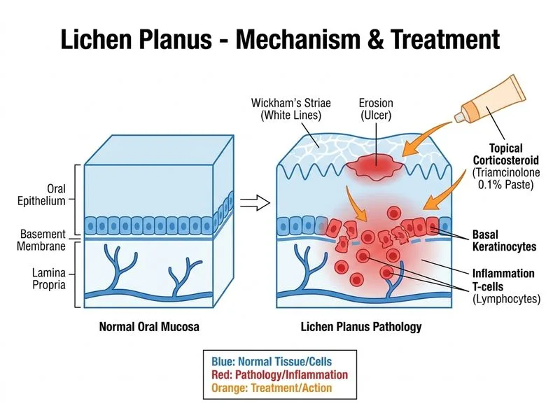 Lichen Planus diagram