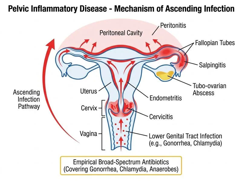 Pelvic Inflammatory Disease diagram