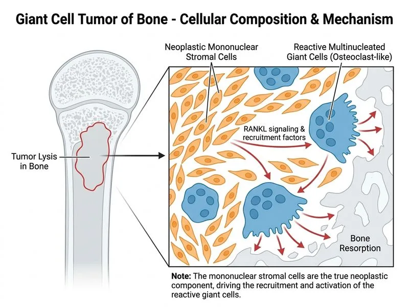 Giant Cell Tumor diagram