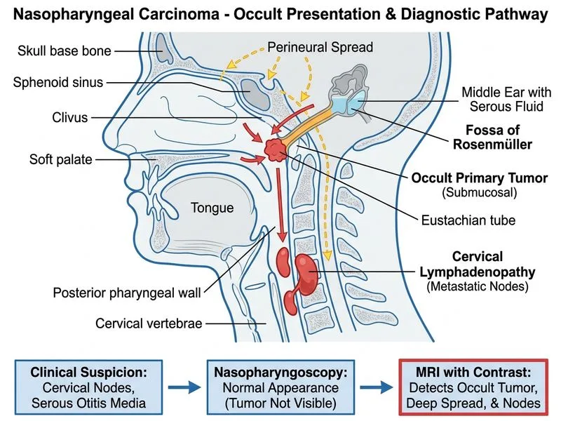 Nasopharyngeal Carcinoma diagram