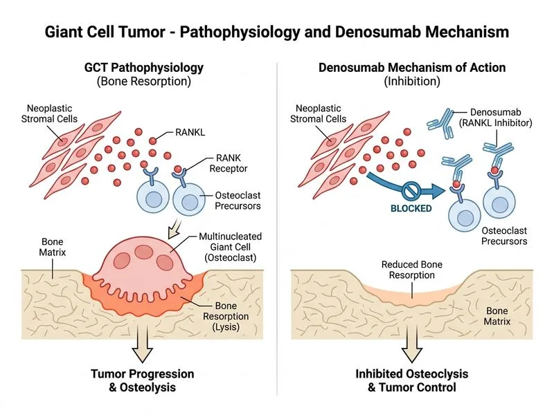 Giant Cell Tumor diagram