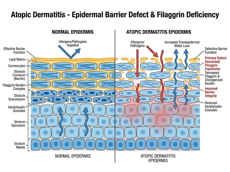 Atopic Dermatitis diagram