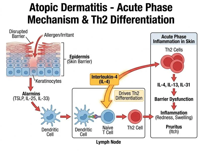 Atopic Dermatitis diagram