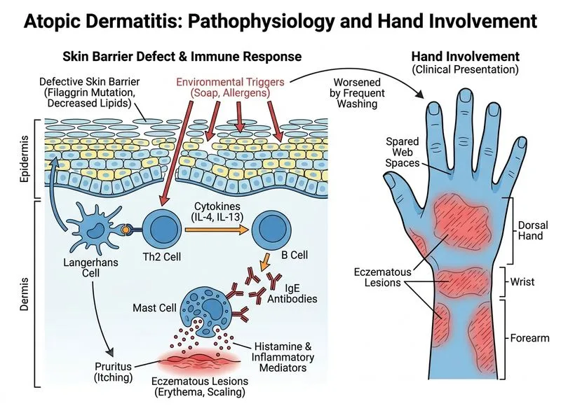 Atopic Dermatitis diagram