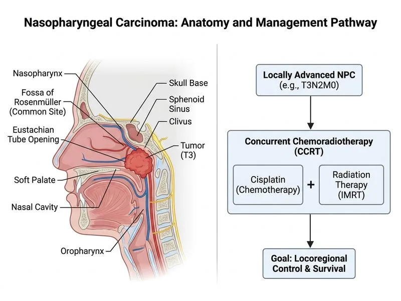 Nasopharyngeal Carcinoma diagram