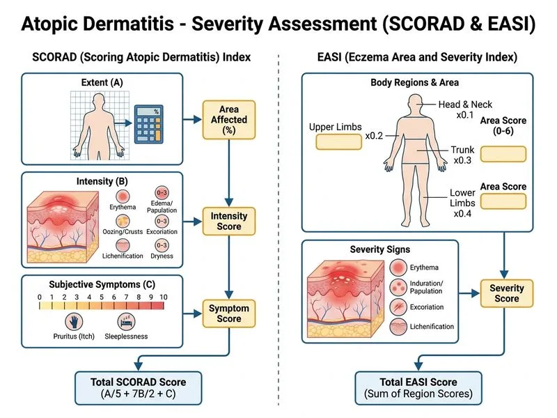 Atopic Dermatitis diagram