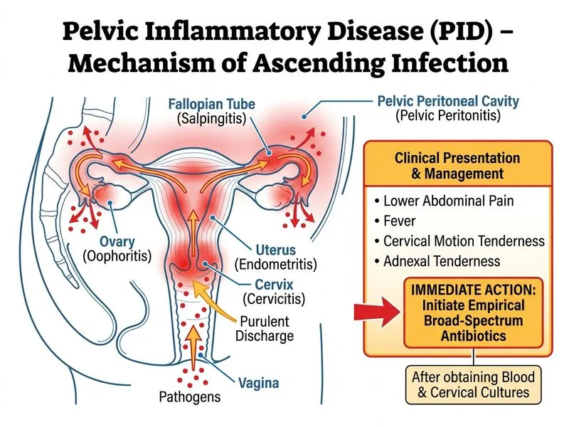 Pelvic Inflammatory Disease diagram