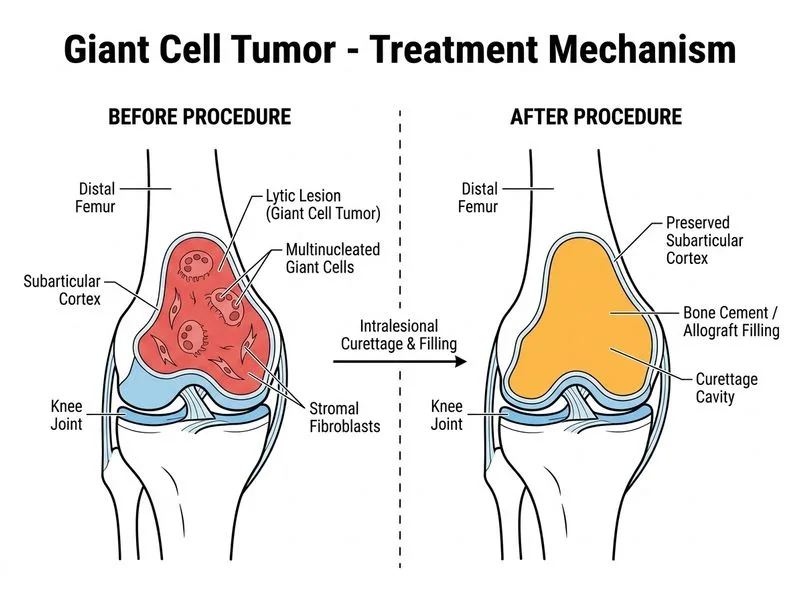 Giant Cell Tumor diagram