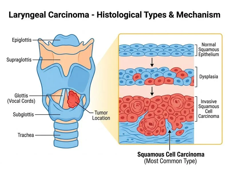 Laryngeal Carcinoma diagram