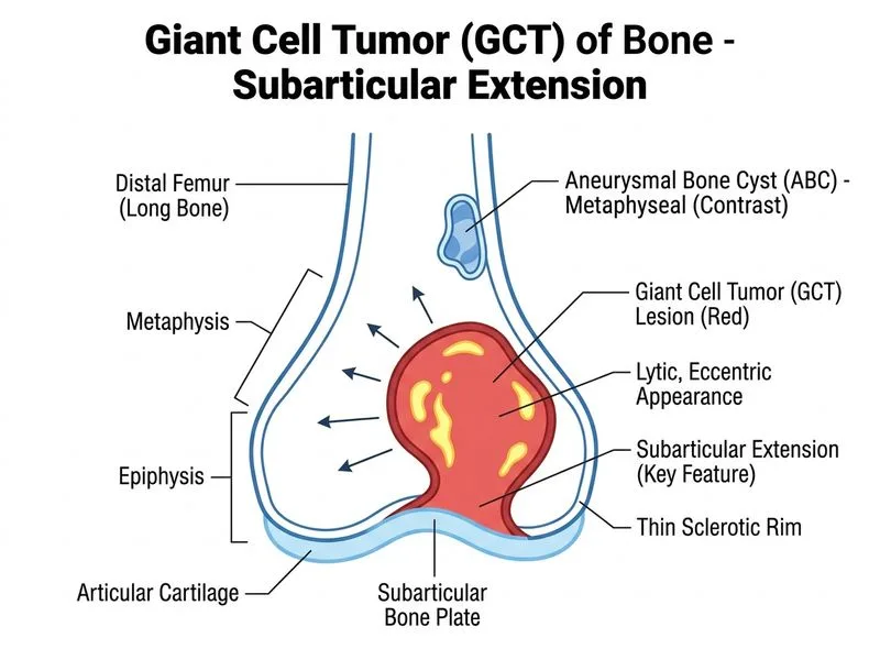 Giant Cell Tumor diagram