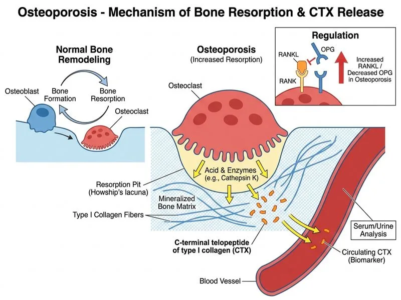 Osteoporosis diagram
