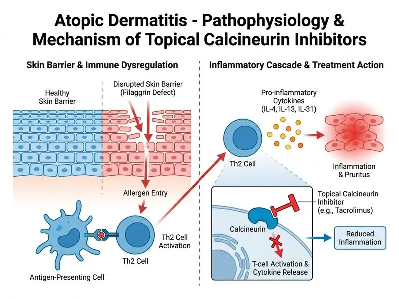 Atopic Dermatitis diagram