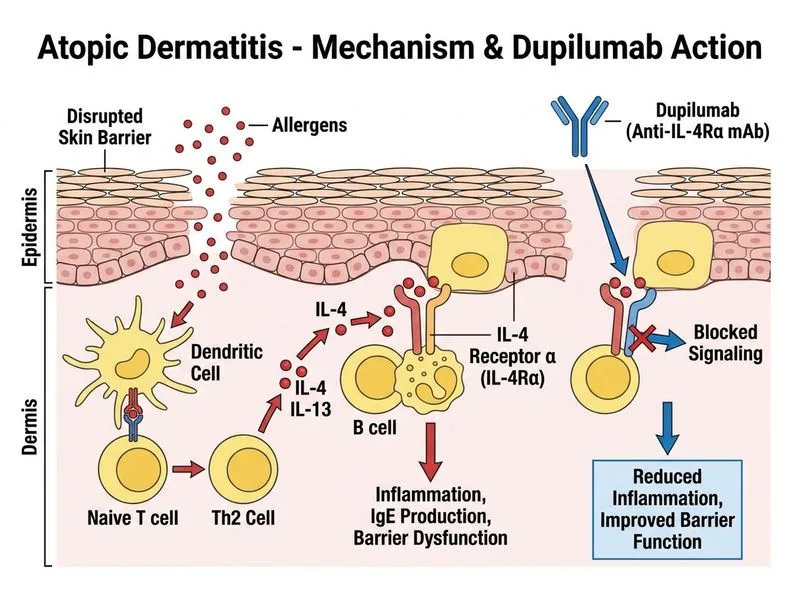 Atopic Dermatitis diagram