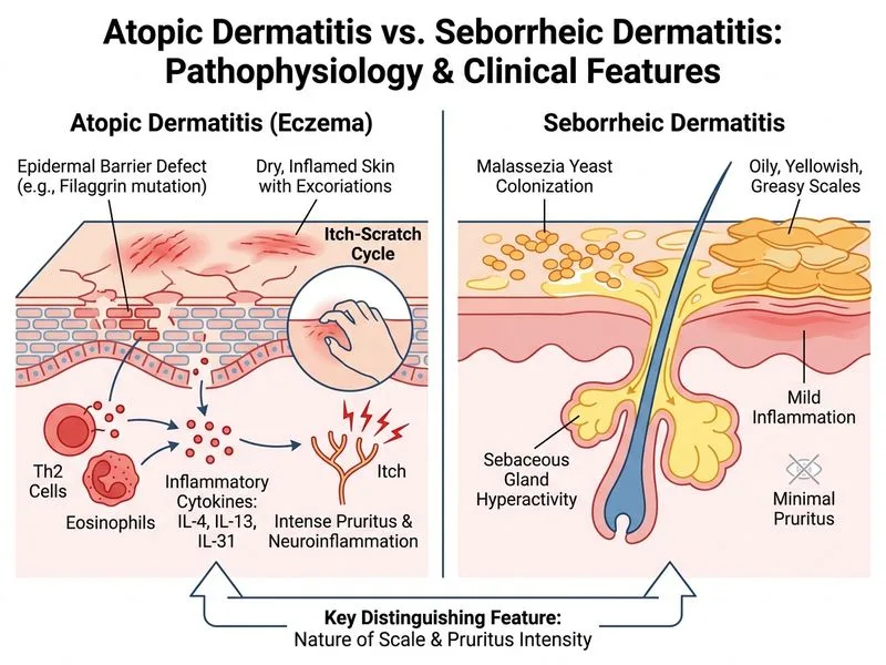 Atopic Dermatitis diagram