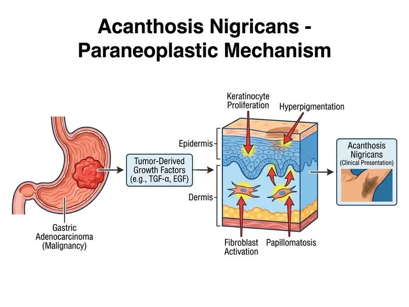 Acanthosis Nigricans diagram