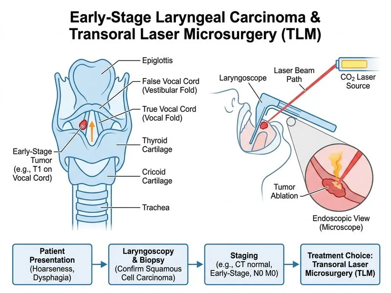 Laryngeal Carcinoma diagram