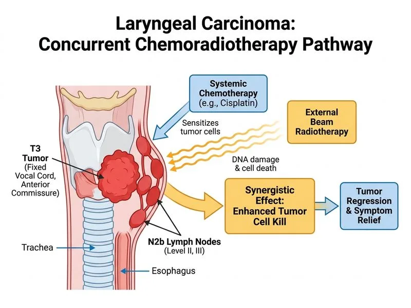 Laryngeal Carcinoma diagram
