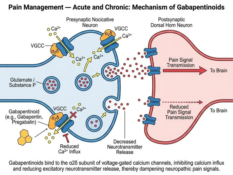 Pain Management — Acute and Chronic diagram